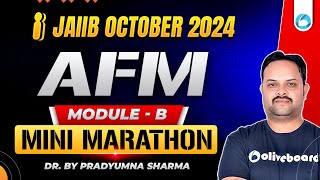 JAIIB AFM Module B Mini Marathon  JAIIB October 2024  JAIIB Accounting and Finance For Bankers [upl. by Lynden12]