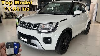 Maruti Suzuki Ignis Alpha 2024  Ignis Top Model  Ignis RealLifeReview [upl. by Annahsohs]