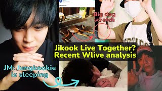 Jikook Live Together Jungkook and Jimins Recent Wlive Analysis Jikook New Analysis [upl. by Tarttan]