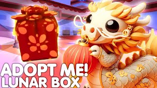 😱HOW TO GET NEW LUNAR DRAGON PETS BOX IN ADOPT ME🐲ALL NEW LUNAR PETS  MAP ROBLOX [upl. by Aniahs252]