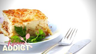 AUTHENTIC Greek Pastitsio with Bechamel Recipe  Παστίτσιο [upl. by Frederic369]