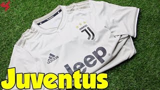 Adidas Juventus 201819 Away Jersey Unboxing  Review [upl. by Angus]