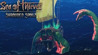 Sea of Thieves Shrouded Spoils  Improved KRAKEN Boss Fight  Singleplayer [upl. by Hughes237]