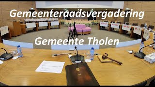 Gemeenteraadsvergadering Tholen  9 november 2023  Omroep Tholen [upl. by Yanad]