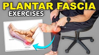 3 Plantar Fascia Rehab Exercises [upl. by Freeborn547]