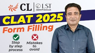 CLAT 2025 Application Form  CLAT 2025 Form Filling Guide  CLAT Registration Process [upl. by Airetnohs]