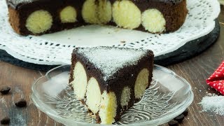 Torta al cioccolato e con palline di ricotta è ideale  SaporitoTV [upl. by Bertrando751]