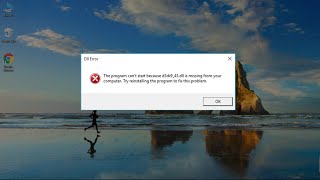 Windows 1087 How to Fix D3DX943dll Missing Error [upl. by Alleusnoc663]