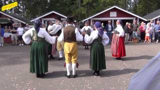 Folk dance quotTrekarlspolskaquot med quotHembygdsgillet  Malmöquot 10082013 [upl. by Anitnahs668]