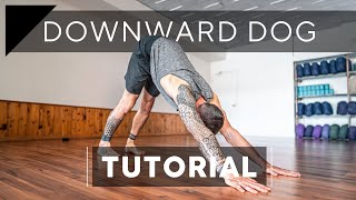 Downward Facing Dog Tutorial  Breathe and Flow Yoga [upl. by Karine]