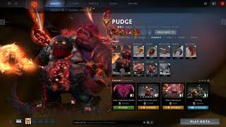 Pudge ARCANA with Scorching talon and mix items [upl. by Scandura]