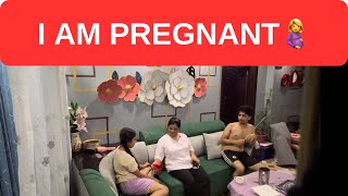 Am i pregnant 🤰🤭 PRANK VIDEO [upl. by Skell]