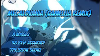 Megalovania Camellia Remix  BAD TIME 8 Misses 9881 Accuracy [upl. by Miguel]