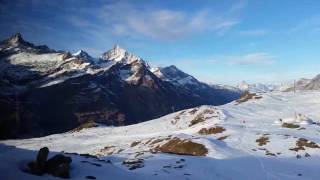 Stunning Matterhorn views Zermatt Gornergrat Glacier Train Ride Switzerland Pennine Alps [upl. by Yrrak]