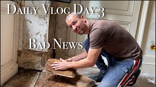 EP50 Daily Vlog  Bad news  Rot amp Damage in the wall amp Shopping Day 3 [upl. by Ainitsirhc611]