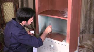 Update a Bookshelf with Acrylic Paint  DecoArt® with Mark Montano [upl. by Epner]