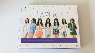 ♡Unboxing Apink 에이핑크 1st Studio Album Une Annee♡ [upl. by Danialah]