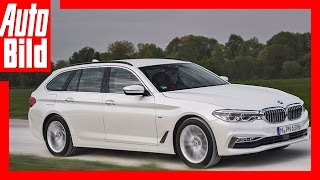 BMW 520d Touring 2017  Erste Fahrt im neuen 5er Kombi  ReviewDetailsTest [upl. by Cahan839]