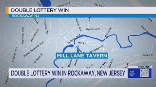 2 lottery tickets bought at same NJ store win 49M Pick6 jackpot [upl. by Ahseym740]