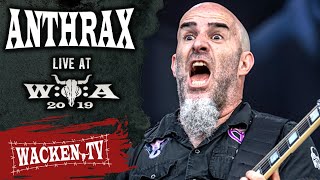 Anthrax  I Am the Law  Live at Wacken Open Air 2019 [upl. by Aeikan]