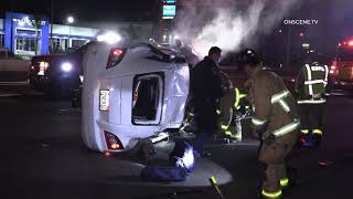 San Diego I8 Extrication Crash 12062020 [upl. by Dall390]