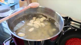 PastaTV  Making The Perfect Gnocchi in Napoletana Sauce [upl. by Elsilrac]