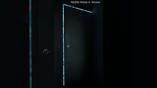 LED Strip Doorway WLED Noise 4 Ocean Effect [upl. by Noremac]