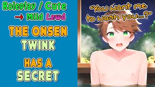 ASMR Cute Twink Encounter at the Bathhouse  M4M  Cute  Soft Moans  Mildly Lewd  Bath SFX [upl. by Itnaihc97]