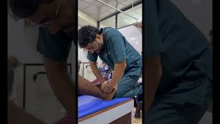 Navicular Adiustment  Foot manipulation HVLAadjustment shorts [upl. by Giule]