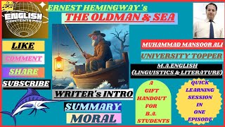 The Old Man and Sea ErnestHemingwayIntroduction IconicTale [upl. by Blakelee294]