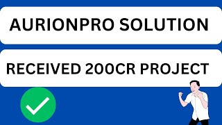 AURIONPRO SOLUTION SHARE LATEST NEWS TODAY  AURIONPRO SOLUTION SHARE TARGET 🎯 [upl. by Hagan]