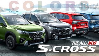 New 2022 Suzuki SX4 SCross  All Colors of Exterior amp Interior Rendered [upl. by Orvie]