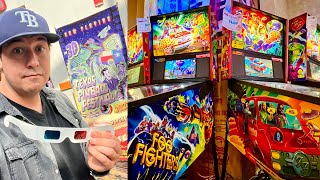 Texas Pinball Festival 2023 In 3D  NEW Foo Fighters amp Godfather 50 Games  All The HORROR Stuff [upl. by Selda]