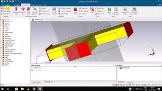 How to make H plane Tee from CST [upl. by Samp]