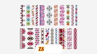 2024 cross stitch patterns design [upl. by Morice106]