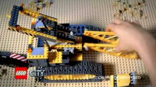 Lego City 2008 Giant Crane [upl. by Repsaj401]