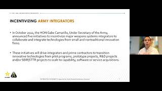 Army SBIR CATALYST Program Overview [upl. by Cinda92]