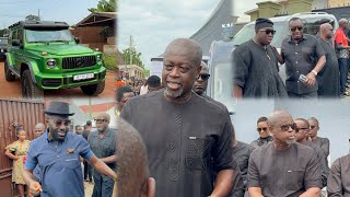 Money Sweet😃How Despite amp RichMen Storms Kofi Boakye’s Mum Funeral with More Than 500 Expensive Cars [upl. by Nelyaw]