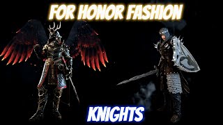 Rep 490 For Honor fashion showcase Knights [upl. by Orv552]