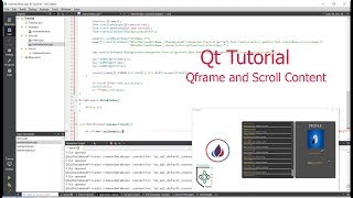 C Qt GUI TutorialShow Qframe from Scroll Area content in Qt  In Bangla [upl. by Durwyn]