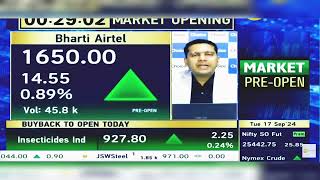 Bharti Airtel Share News Today Bharti Airtel Share News  Bharti Airtel Share  17th September 2024 [upl. by Kerat]