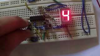 BCD to 7 segment display [upl. by Enialem807]