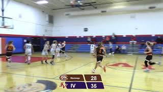 2021 Claymont 8th Grade Girls Basketball vs IV [upl. by Adnohsal]