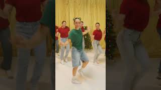 Jingle Bell Rock 🎄 Dancing Into Christmas 🕺💃 shorts christmasdance [upl. by Asserrac]