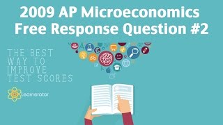 AP Microeconomics 2009 FRQ 2 PerUnit Taxes [upl. by Naj171]