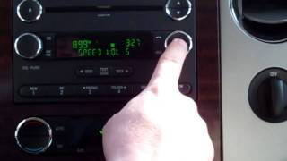 How to set your clock in a 2012 Ford [upl. by Somisareg]