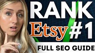 📈 RANK to Etsy Page 1 with THESE Simple SEO Tips Beginners Guide [upl. by Nnylcaj]