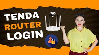 How to login into Tenda Router [upl. by Alocin]