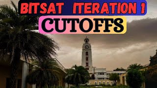 BITSAT 2024 Iteration 1 Cutoffs Released  BITS Pilani [upl. by Seidule667]