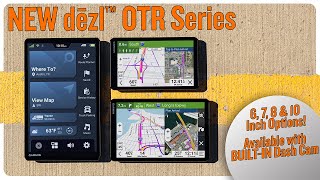 Get truckertrusted navigation – New dēzl™ OTR truck navigators [upl. by Ecinnaj]